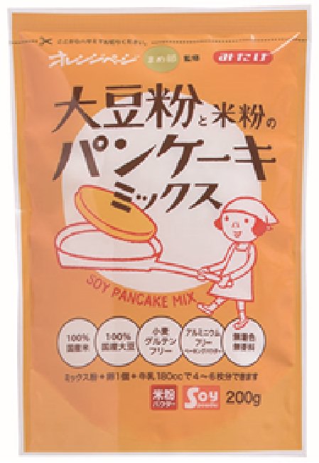 Produkt Nr. 3: Pfannkuchen-Mix aus Sojabohnen- und Reismehl 200 g