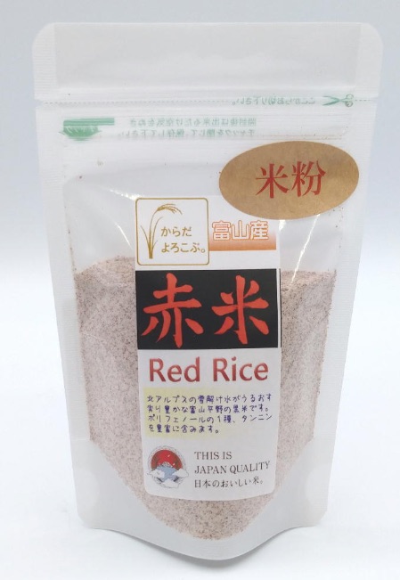 Reismehl aus rotem Reis